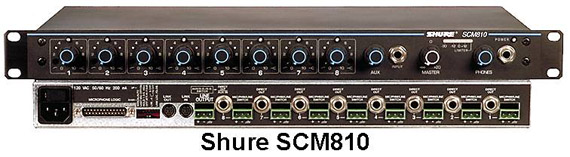 Shure(栖)I(y):SCM810 8